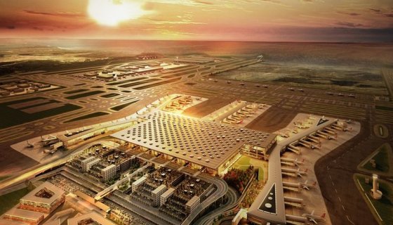 İstanbul Havalimanı havadan görünüm