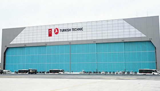 THY Teknik uçak bakım hangarı